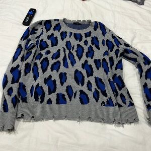 Cool leopard sweater